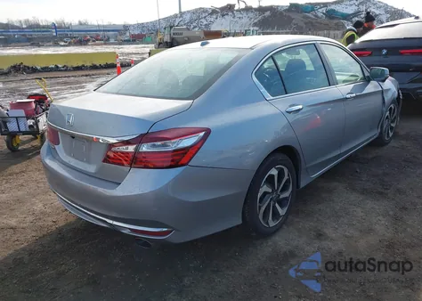 2016 Honda Accord Ex z USA, uszkodzony, nr VIN 1HGCR2F71GA195017